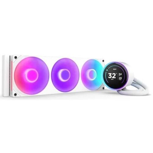 NZXT Kraken Elite 240 RGB Kit Refrigeración Líquida con Pantalla IPS 240mm Negro