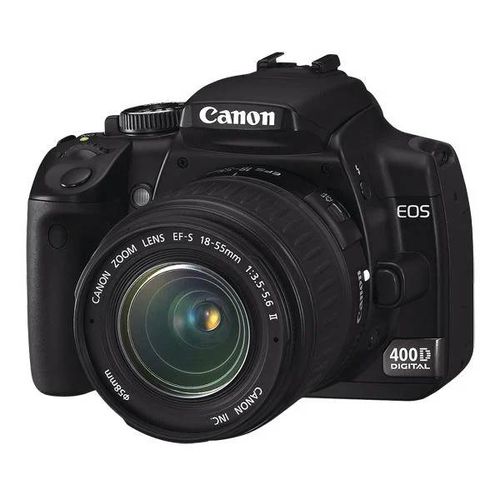 CANON EOS 400D 10.1 mpix + Objectif EF-S 18-55mm Noir