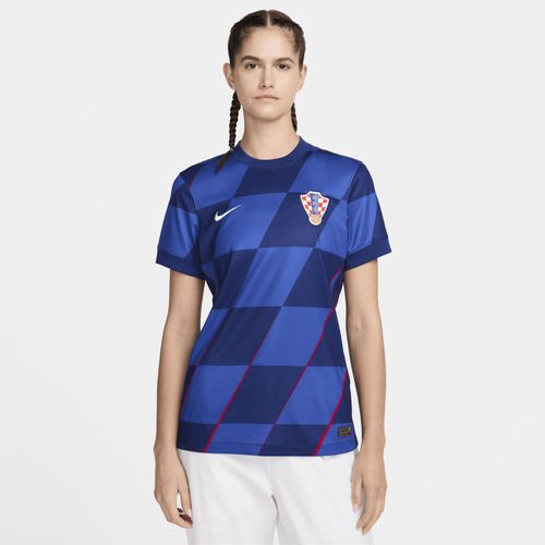 Maillot De Foot Replica Nike Dri-Fit Croatie 2024/25 Stadium Extérieur Pour Femme - Bleu - L (Fr 46-48)