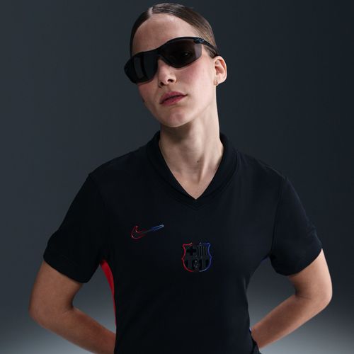 Maillot De Foot Replica Nike Dri-Fit Fc Barcelona 2024/25 Stadium Extérieur Pour Femme - Noir - L (Fr 46-48)