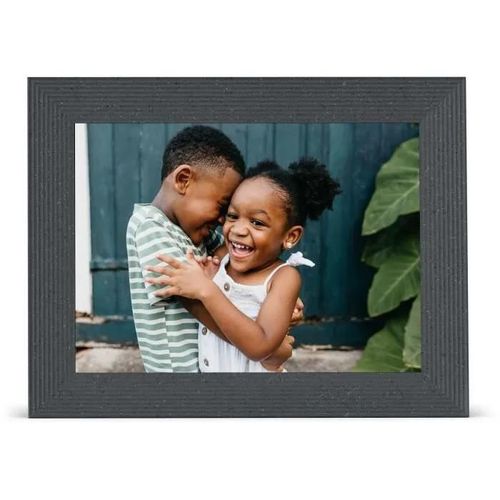 Cadre photo numérique connecté Aura Mason Luxe 9.7" Noir