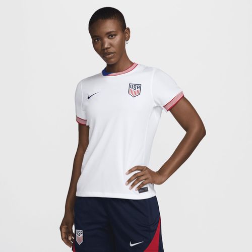 Maillot De Foot Replica Nike Dri-Fit Usmnt 2024 Stadium Domicile Pour Femme - Blanc - L (Fr 46-48)
