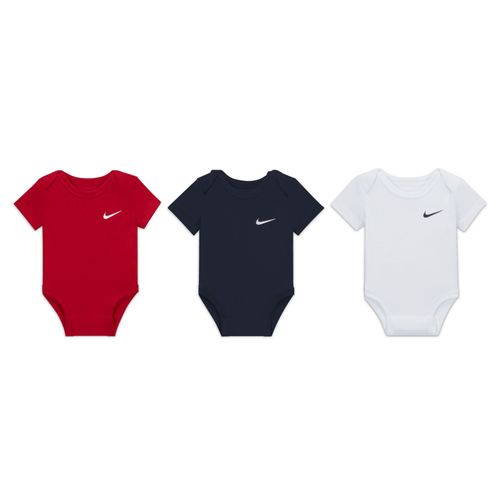 Lot De Trois Bodys À Logo Swoosh Nike Pour Bébé (0-9 Mois) - Multicolore - 3-6m