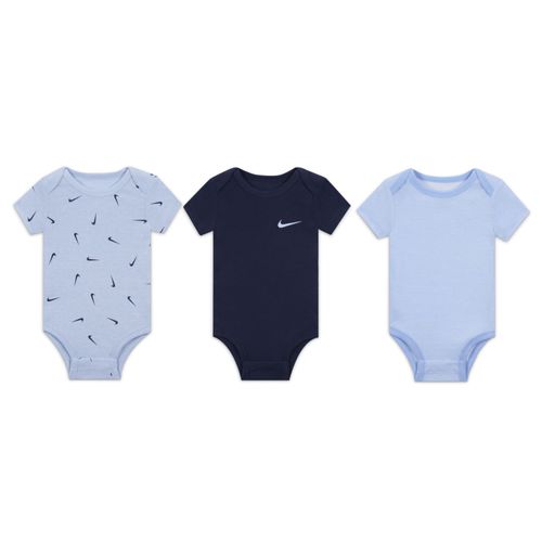 Lot De Trois Bodys Différents Nike E1d1 Pour Bébé (0-9 Mois) - Multicolore - 6-9m