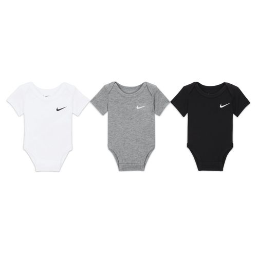 Lot De Trois Bodys À Logo Swoosh Nike Pour Bébé (0-9 Mois) - Noir - 6-9m