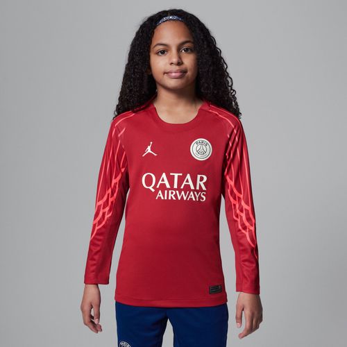 Maillot De Foot À Manches Longues Replica Jordan Dri-Fit Paris Saint-Germain 2025 Stadium Gardien De But 4e Tenue Pour Ado - Rouge - S