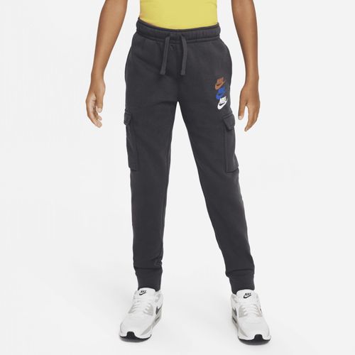 Pantalon Cargo En Tissu Fleece Nike Sportswear Standard Issue Pour Garçon Plus Âgé - Gris - M