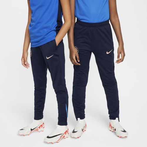 Pantalon De Foot En Maille Nike Dri-Fit Chelsea Fc Strike Pour Ado - Bleu - Xs