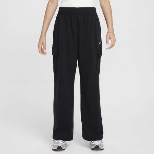 Pantalon Oversize En Tissu Fleece Dri-Fit Nike Sportswear Pour Fille - Noir - M