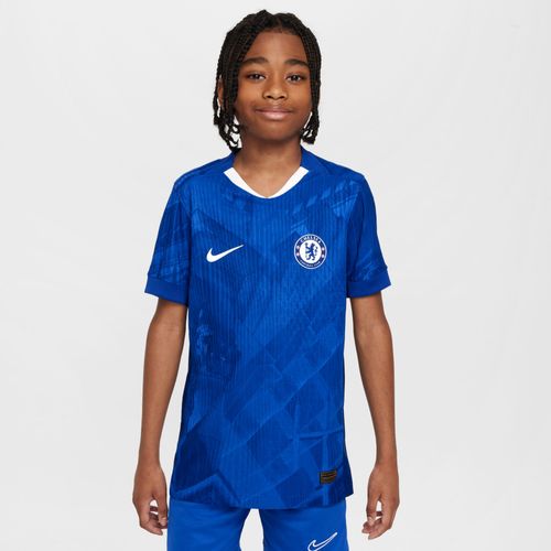 Maillot De Foot Authentic Nike Dri-Fit Adv Chelsea Fc 2025/26 Match Domicile Pour Ado - Bleu - Xl