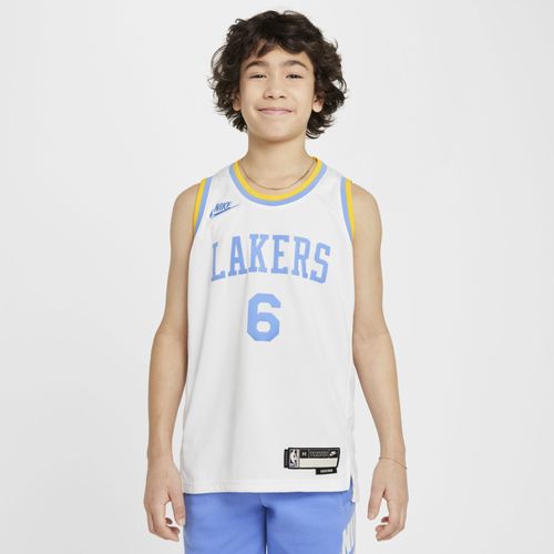 Maillot Nike Dri-Fit Nba Swingman Lebron James Los Angeles Lakers Pour Enfant Plus Âgé - Blanc - L