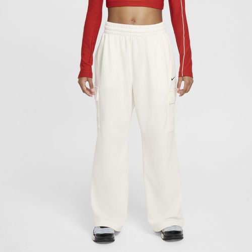 Pantalon Oversize En Tissu Fleece Dri-Fit Nike Sportswear Pour Fille - Blanc - L