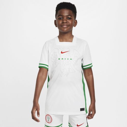 Maillot De Foot Replica Nike Dri-Fit Nigeria 2024 Stadium Domicile Pour Ado - Blanc - M