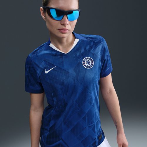 Maillot De Foot Replica Nike Dri-Fit Chelsea Fc 2025/26 Stadium Domicile Pour Femme - Bleu - L (Fr 46-48)