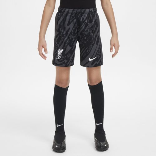 Short De Foot Replica Nike Dri-Fit Liverpool Fc 2024/25 Stadium Gardien De But Pour Ado - Gris - Xs