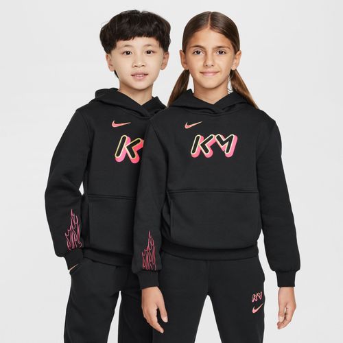 Sweat À Capuche De Foot Kylian Mbappé Club Fleece Pour Ado - Noir - Xs