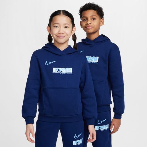 Sweat À Capuche Erling Haaland Club Fleece Pour Ado - Bleu - S