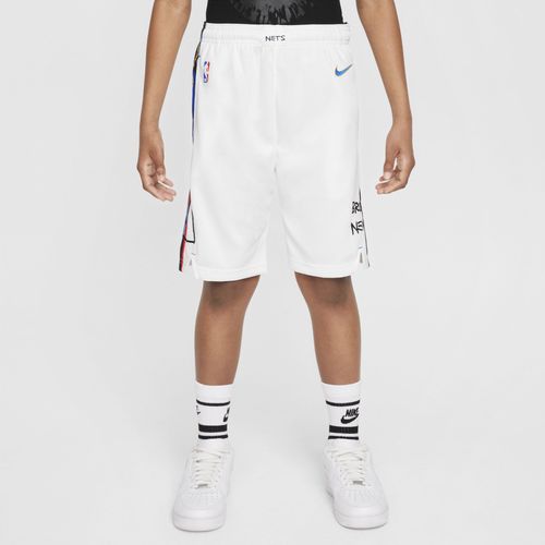 Short Nike Dri-Fit Nba Swingman Brooklyn Nets Pour Enfant Plus Âgé - Blanc - M
