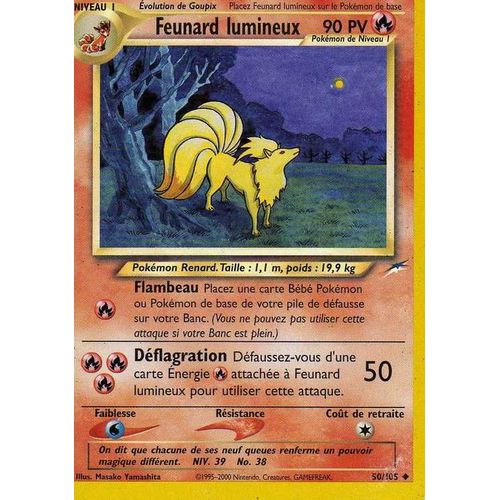 Feunard Lumineux Neo Destiny 50/105