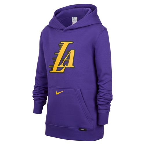 Sweat À Capuche En Fleece Nike Nba Los Angeles Lakers Club City Edition Pour Ado - Pourpre - M