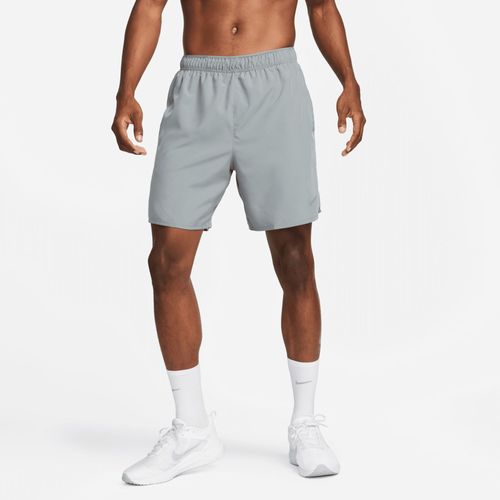 Short De Running Avec Sous-Short Intégré 18 Cm Dri-Fit Nike Challenger Pour Homme - Gris - M