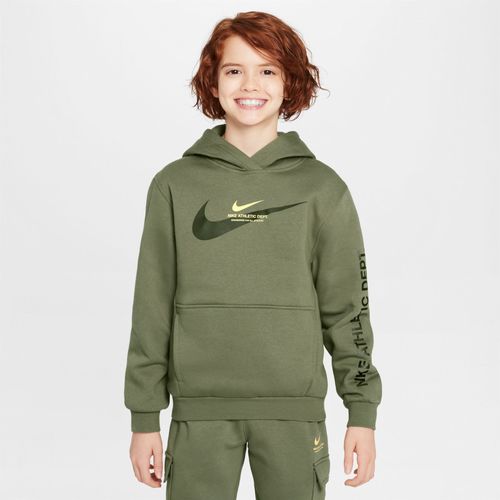 Sweat À Capuche En Tissu Fleece Nike Sportswear Pour Ado - Vert - Xs