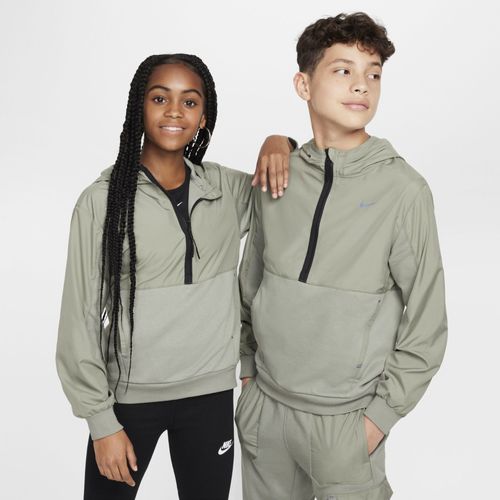 Sweat À Capuche Et Demi-Zip En Tissu Fleece Nike Sportswear City Utility Easyon Pour Ado - Gris - L