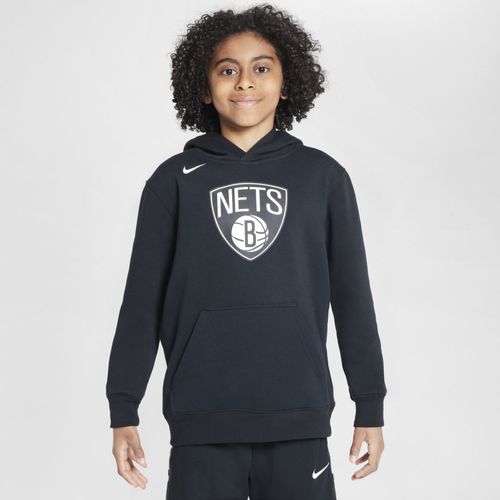 Sweat À Capuche En Tissu Fleece Nike Nba Brooklyn Nets Pour Ado - Noir - M