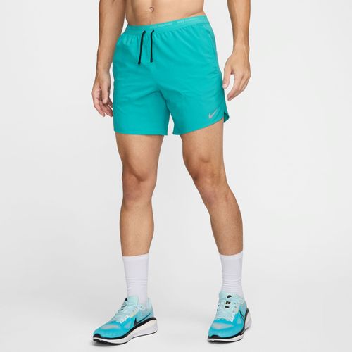 Short De Running Avec Sous-Short Intégré 18 Cm Dri-Fit Nike Stride Pour Homme - Vert - L