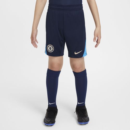 Short De Foot En Maille Nike Dri-Fit Chelsea Fc Strike Pour Ado - Bleu - Xs