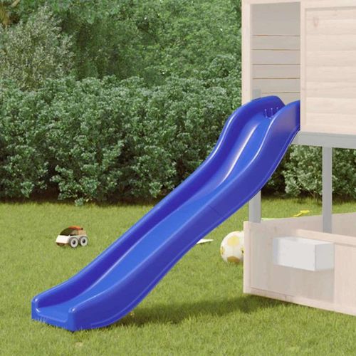Vidaxl Toboggan De Jeu Bleu 175x38x23 Cm Polypropylène 92308