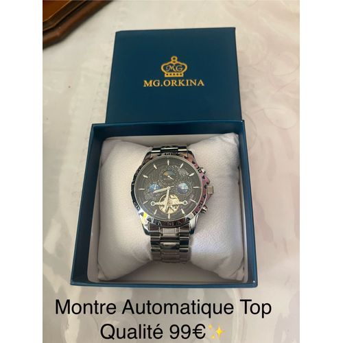 Montre Automatique, Horlogerie De Précision De Haute Qualité.