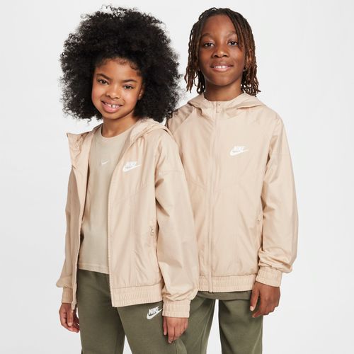 Veste À Capuche Déperlante Nike Sportswear Windrunner Pour Ado - Marron - Xs