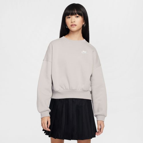 Sweat Ample À Col Ras-Du-Cou Nike Sportswear Club Fleece Pour Fille - Gris - M