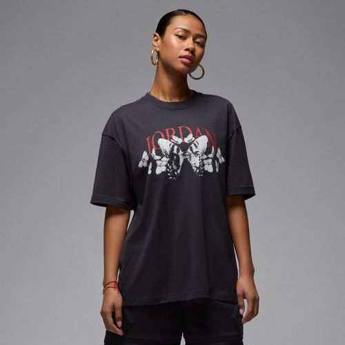 T-Shirt À Motif Oversize Jordan Pour Femme - Noir - L (Fr 46-48)