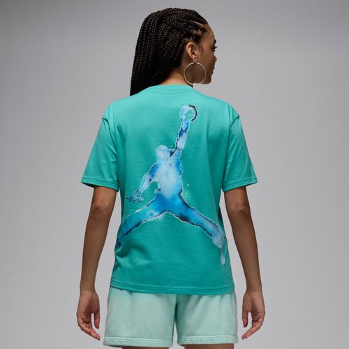 T-Shirt À Motif Jordan Pour Femme - Vert - S (Fr 38-40)