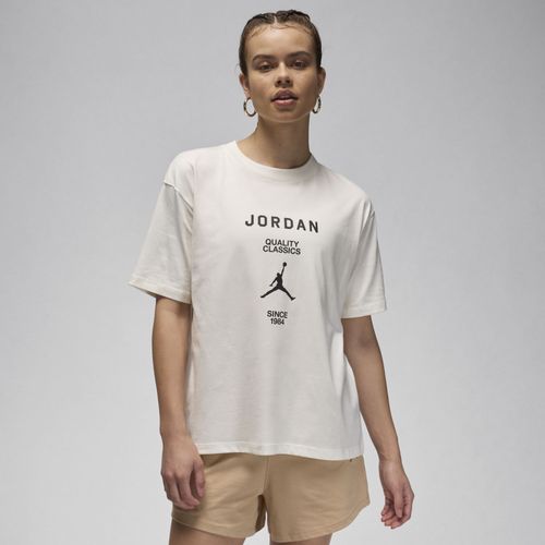 T-Shirt Girlfriend Jordan Pour Femme - Blanc - L (Fr 46-48)