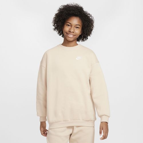 Sweat Oversize Nike Sportswear Club Fleece Pour Ado - Marron - Xs