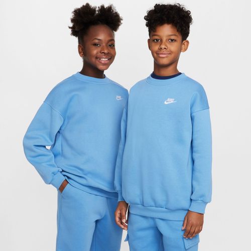 Sweat Oversize Nike Sportswear Club Fleece Pour Ado - Bleu - Xs