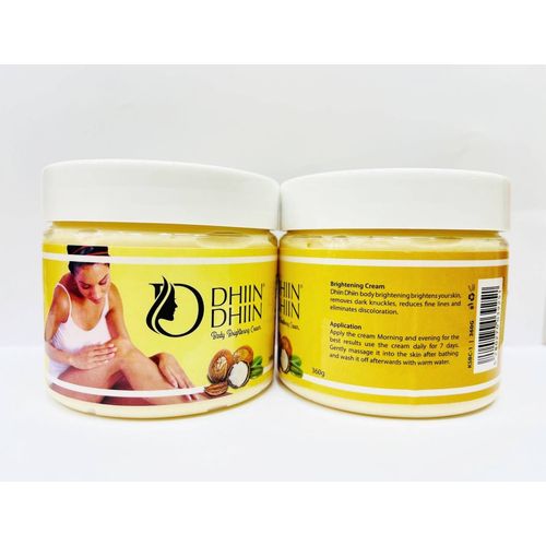 Dhin Dhin Body Brightening Cream, 360g 