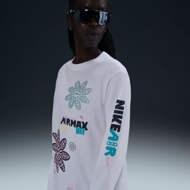 T-shirt ample à manches longues et motif Nike Sportswear pour