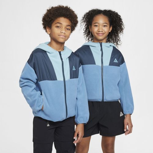 Sweat À Capuche Nike Acg « Wolf Tree » Pour Ado - Bleu - Xl