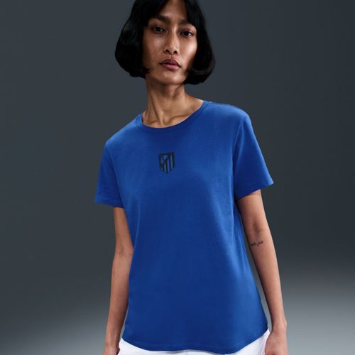 T-Shirt Nike Football Atlético Madrid Pour Femme - Bleu - S (Fr 38-40)
