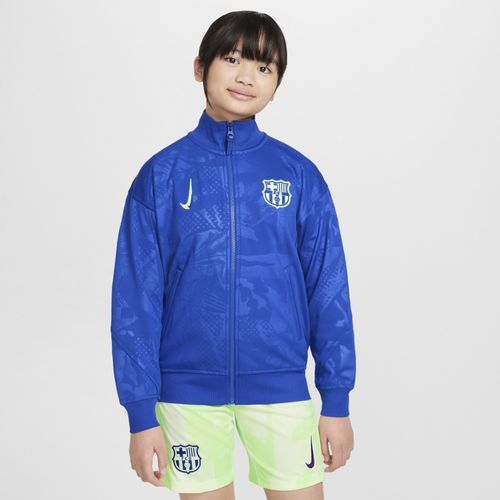 Veste De Foot Nationale En Maille Nike Dri-Fit Fc Barcelona Academy Pro 3e Tenue Pour Ado - Bleu - Xl