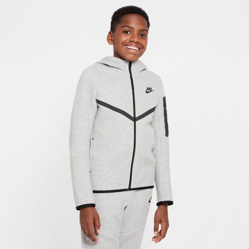 Sweat À Capuche Et Zip Nike Sportswear Tech Fleece Pour Ado - Gris - Xs