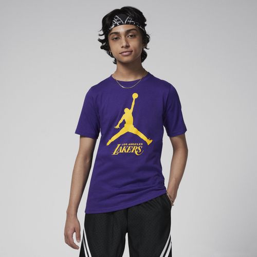 T-Shirt Jordan Nba Los Angeles Lakers Essential Pour Ado (Garçon) - Pourpre - L