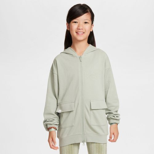 Sweat À Capuche Oversize En Tissu Fleece Dri-Fit Nike Sportswear Pour Fille - Vert - Xs