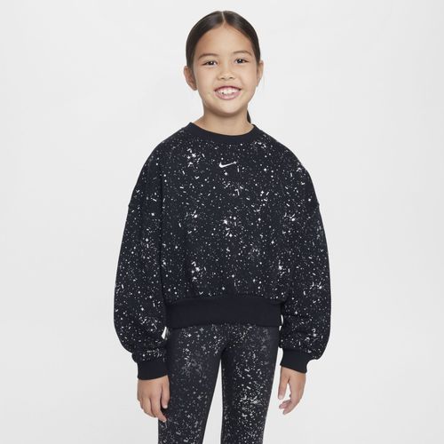Sweat À Col Ras-Du-Cou Nike Sportswear Club Fleece Pour Ado (Fille) - Noir - Xs