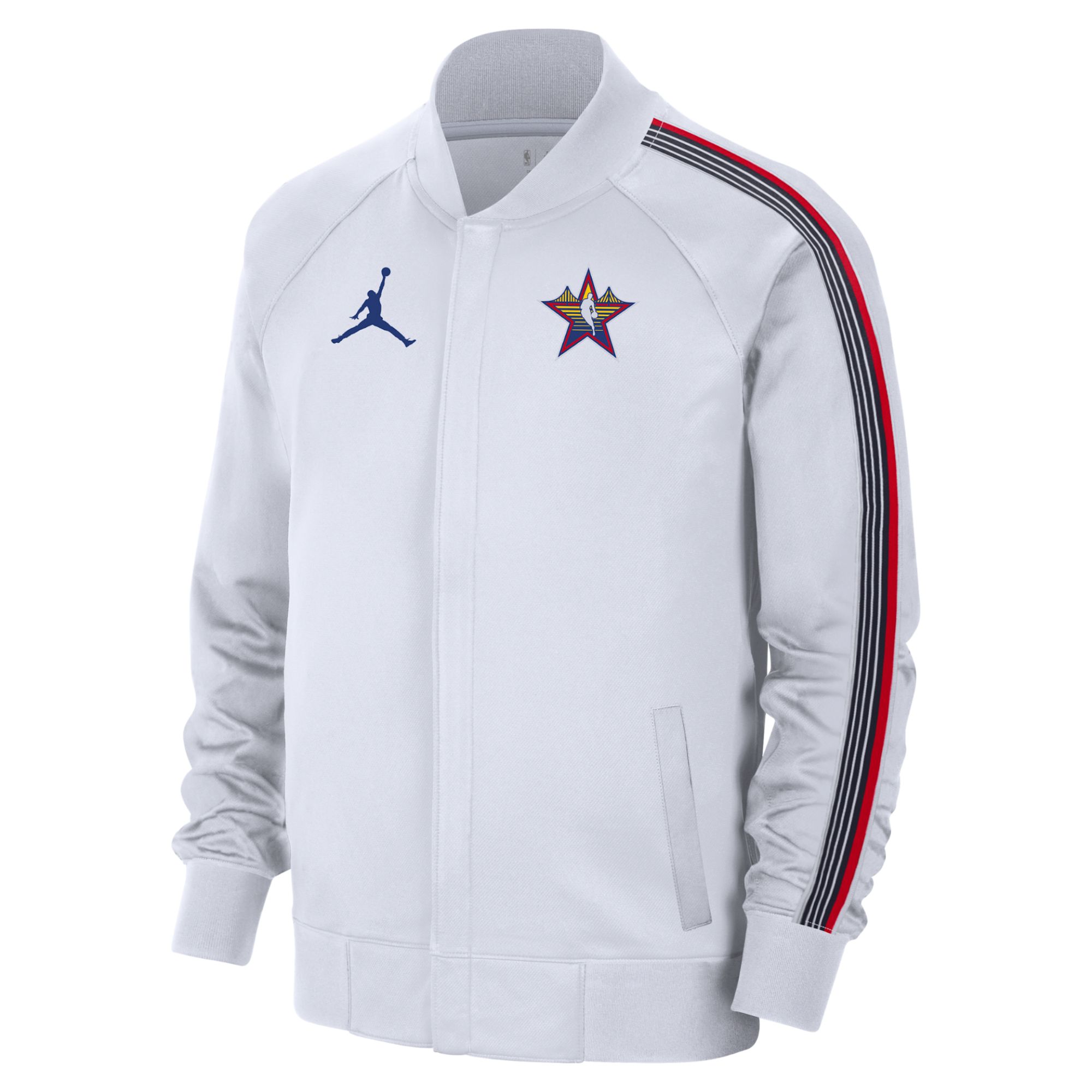 Veste À Zip Et À Manches Longues Jordan Nba 2025 All-Star Weekend Showtime Pour Homme - Blanc - S