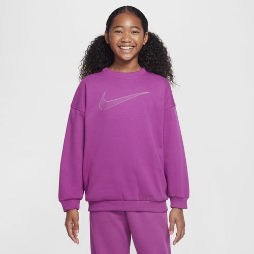 Sweat Oversize Nike Sportswear Club Fleece Pour Ado (Fille) - Pourpre - Xs